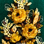 Картина янтарная "Цветы" 40х60 см, фотография 3. Интернет-магазин ЛАВКА ПОДАРКОВ
