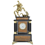 0028760/ФР Нат.камень ЧАСЫ" Георгий Победоносец" Тигровый глаз