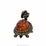Статуэтка с янтарем "Черепаха", фотография 3. Интернет-магазин ЛАВКА ПОДАРКОВ