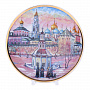 Сувенирная тарелка "Троице-Сергиева лавра" 19 см, фотография 2. Интернет-магазин ЛАВКА ПОДАРКОВ