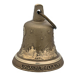 0078000/0529-глянец КОЛОКОЛ малый С НОВЫМ ГОДОМ!  вес 300гр