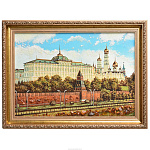Картина янтарная "Москва"