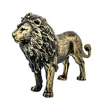 0065254 Бронза Скульптура ЛЕВ ок.15*4*9см