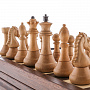Шахматный ларец с деревянными фигурами 43х43 см, фотография 4. Интернет-магазин ЛАВКА ПОДАРКОВ