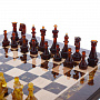 Шахматы с янтарными фигурами 41х41 см, фотография 1. Интернет-магазин ЛАВКА ПОДАРКОВ