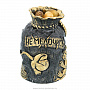 Колокольчик с янтарем "Денежный мешок", фотография 1. Интернет-магазин ЛАВКА ПОДАРКОВ