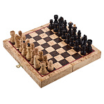 Шахматы из карельской березы "Классические" 25х25 см