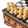 Шахматы деревянные резные 25х25 см, фотография 3. Интернет-магазин ЛАВКА ПОДАРКОВ