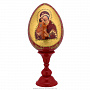 Пасхальное яйцо на подставке "Божья Матерь Донская", фотография 1. Интернет-магазин ЛАВКА ПОДАРКОВ