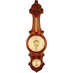 /М-81 МЕТЕОСТАНЦИЯ настенная "Барометр" 90*26см М-81 РВ Нат.дерево