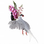Настенное чучело птицы "Фазан серебристый", фотография 3. Интернет-магазин ЛАВКА ПОДАРКОВ