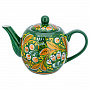 Чайник заварочный 0,7 л "Ландыш". Хохлома, фотография 3. Интернет-магазин ЛАВКА ПОДАРКОВ