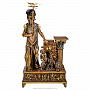 Деревянные резные часы "Римская империя". Высота 125 см, фотография 1. Интернет-магазин ЛАВКА ПОДАРКОВ