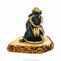 Статуэтка с янтарем "Мышь во фраке", фотография 3. Интернет-магазин ЛАВКА ПОДАРКОВ