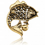 Брошь "Рыба", фотография 1. Интернет-магазин ЛАВКА ПОДАРКОВ