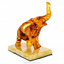 Скульптура из янтаря "Слон малый", фотография 5. Интернет-магазин ЛАВКА ПОДАРКОВ