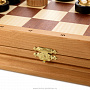 Шахматы деревянные с металлическими фигурами "Полтавская битва", фотография 9. Интернет-магазин ЛАВКА ПОДАРКОВ