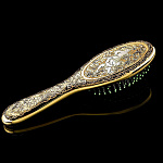 5536/ЛТ-без камней Златоуст Расческа массажная в ПУ