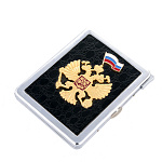 Портсигар с символикой "Герб"