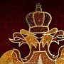 Панно янтарное "Герб МЧС" 33х39 см, фотография 3. Интернет-магазин ЛАВКА ПОДАРКОВ