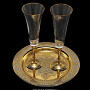 Питейный набор для шампанского на 2 персоны. Златоуст, фотография 2. Интернет-магазин ЛАВКА ПОДАРКОВ