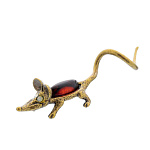 0047067/520 Сувенир Мышь-штопор маленькая Сувенир (коньячный)