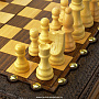 Шахматы из дерева резные прямые, фотография 3. Интернет-магазин ЛАВКА ПОДАРКОВ