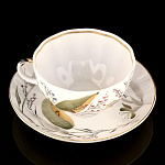 0030175/81.10016.00.1 ЛФЗ ЧАШКА+БЛЮД. Тюльпан "Розовые тюльпаны" ТН1