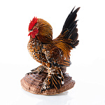  Чучело "Петушок-ЗОЛОТОЙ ГРЕБЕШОК" настольное/настенное 