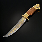 0016865/асс Златоуст Оружие сувенирное НОЖ "Сокол" (кап, зол., колп.) NZK