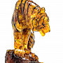 Скульптура из янтаря "Тигр на скале", фотография 5. Интернет-магазин ЛАВКА ПОДАРКОВ