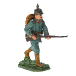0042568-тонир Ол.миниатюра Серия ПМВ "Немецкий рядовой в атаке" арт.64