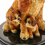 Скульптура из янтаря "Собака с щенками", фотография 8. Интернет-магазин ЛАВКА ПОДАРКОВ