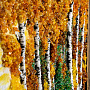 Картина янтарная "Березовая роща" 80х60 см, фотография 10. Интернет-магазин ЛАВКА ПОДАРКОВ