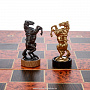 Шахматы с металлическими фигурами "Бородинское сражение" 60х50 см, фотография 6. Интернет-магазин ЛАВКА ПОДАРКОВ