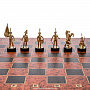 Шахматы с металлическими фигурами "Бородинское сражение" 60х50 см, фотография 4. Интернет-магазин ЛАВКА ПОДАРКОВ