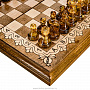 Шахматы деревянные резные с фигурами из янтаря, фотография 4. Интернет-магазин ЛАВКА ПОДАРКОВ