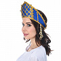 Кокошник нарядный без планки, фотография 2. Интернет-магазин ЛАВКА ПОДАРКОВ