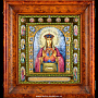 Икона в киоте «Богородица "Небо и храм Божества"», фотография 2. Интернет-магазин ЛАВКА ПОДАРКОВ