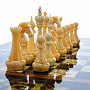 Шахматы с инкрустацией и фигурами из янтаря "Классика" 56х56 см, фотография 7. Интернет-магазин ЛАВКА ПОДАРКОВ