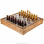 Шахматы с полем из камня и фигурами из янтаря, фотография 1. Интернет-магазин ЛАВКА ПОДАРКОВ