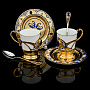 Кофейный набор на 2 персоны "Лазурит". Златоуст, фотография 1. Интернет-магазин ЛАВКА ПОДАРКОВ