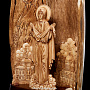 Скульптура из кости мамонта "Покров Пресвятой Богородицы", фотография 3. Интернет-магазин ЛАВКА ПОДАРКОВ