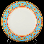 0033694/80.86200.00.1 ЛФЗ ТАРЕЛКА мелкая 270мм ЕВРОПЕЙСКАЯ-2 Бирюза ТН1