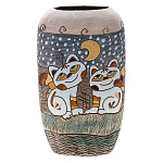  Керамика ВАЗА Линза бол"КОТЫ НА СЕРОМ"