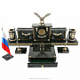 Письменный набор из натурального камня "Двуглавый орел", фотография 4. Интернет-магазин ЛАВКА ПОДАРКОВ