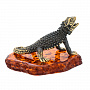Статуэтка с янтарем "Ящерица", фотография 4. Интернет-магазин ЛАВКА ПОДАРКОВ