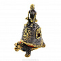 Сувенирный колокольчик "Буратино и Тортилла" с янтарем, фотография 7. Интернет-магазин ЛАВКА ПОДАРКОВ