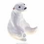 Фарфоровая статуэтка "Белый медведь", фотография 1. Интернет-магазин ЛАВКА ПОДАРКОВ
