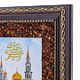 Настенное янтарное панно "Мечеть" 19х22 см, фотография 4. Интернет-магазин ЛАВКА ПОДАРКОВ